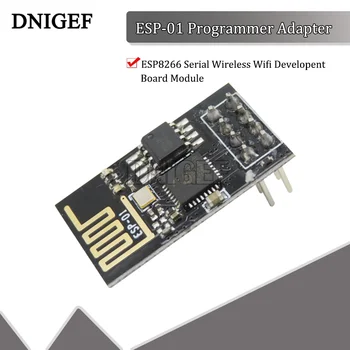 10ШТ Адаптер программатора ESP-01 Обновленная версия ESP8266 последовательный беспроводной модуль платы разработки WiFi