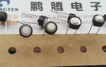 20 шт./лот Японский оригинальный сенсорный выключатель SKRGABD010 6*6*4.3 встроенная 2-контактная кнопка с микроподвижным механизмом, белая круглая
