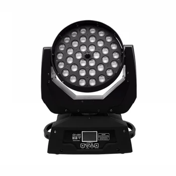 36x10 Вт RGBW (4 в 1) LED 400 Вт Высокой Мощности Zoom Движущийся Головной Свет Краситель Сценический Свет DMX Сценический Свет для Dj Диско-Бар Клубная Вечеринка
