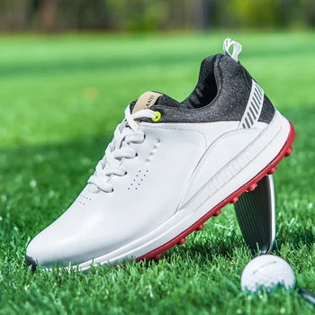 40-47 Новая обувь для гольфа, мужские уличные удобные кроссовки для гольфа, противоскользящая обувь для ходьбы, большие размеры