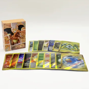 60шт Английские Энергетические Карты Покемонов Специальный Тренажер Боевой Ускоритель Сияющая Торговая Карточная Игра Игрушки Для Детских Коллекций