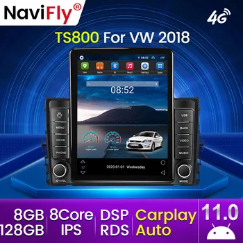 Android 11 Carplay 4G Для Вертикального Автомобильного Радио Tesla Видео Для VW Volkswagen Crafter MAN TGE 2017 2018 2019 Мультимедийный Плеер GPS
