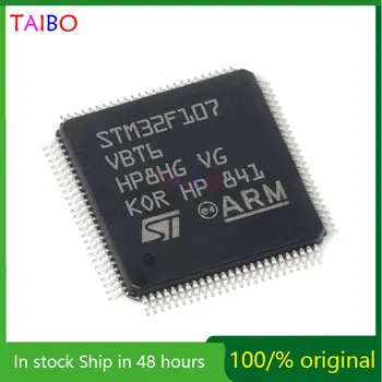 STM32F107VBT6 LQFP100 STM32F107 32-битный Микроконтроллер MCU ARM Микросхема Микроконтроллера Совершенно Новый Оригинал