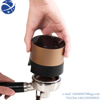YUN YI Premium Tamper Электрический эспрессо-инструмент Портативная автоматическая машина для вскрытия кофе 58 мм