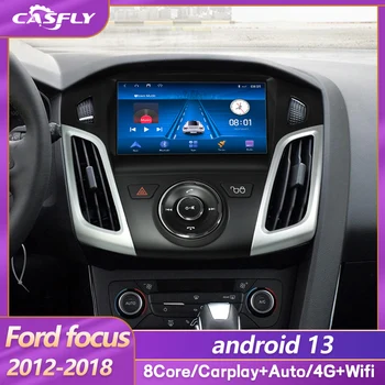Автомобильный плеер Android 13 Стерео Для Ford Focus 3 Mk 3 2011 2012-2015 Мультимедиа GPS Навигация Авто Радио Carplay DVD Головное Устройство