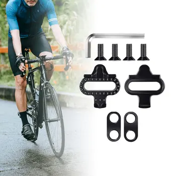 Велосипедные ботинки, Фиксирующие велосипедные Педали, Шипы, Противоскользящие велосипедные аксессуары для шоссейных велосипедов, Практичный Набор для фиксации педалей