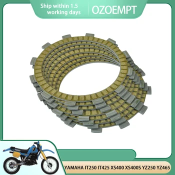 Волокнистый диск сцепления OZOEMPT Применяется к YAMAHA IT250 IT425 XS400 XS400S YZ250 YZ465