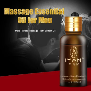 Высококачественное средство для массажа с эфирным маслом для мужчин enhanced oil объемом 10 мл.