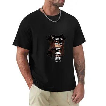 Дизайн Gacha Life - Серия Gacha Life -Футболка GLMM, быстросохнущая футболка, топы с коротким рукавом, Аниме-футболка, мужские забавные футболки