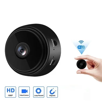 Интеллектуальная WiFi Камера A9 Mini Camera Ночная версия 1080p HD Микро-диктофон Беспроводные мини-видеокамеры IP-камеры видеонаблюдения