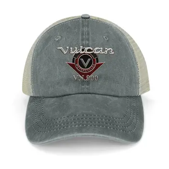 Логотип Vulcan VN 900, 3 хромированных ковбойских шляпы с защелкивающейся спинкой, значок рыболовной кепки, новинка В шляпе, женская пляжная мода, мужская