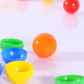 Лотерейные шары Цветной розыгрыш Лотерейная настольная игра разноцветный мяч гладкая бесшовная крышка, открывающаяся для захвата призового мяча