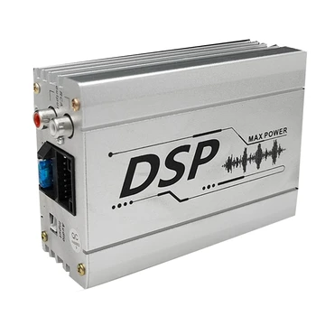 Металлический автомобильный цифровой аудиопроцессор Dsp с эффектом улучшения качества звука навигационной машины, автомобильный усилитель мощности Dsp 4 В 6 выходах
