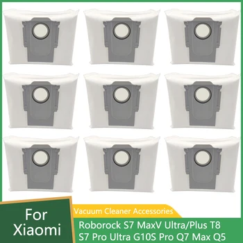 Мешок Для Пыли Xiaomi Roborock S7 MaxV Ultra Plus G10S Pro Q5 Q7 Max T8 Робот-Пылесос Мешки Для Мусора Запасные Аксессуары