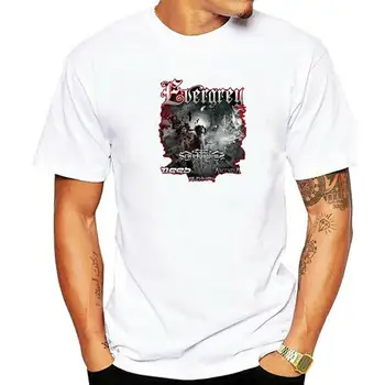 Мужская летняя футболка с круглым вырезом, свободные черные футболки Create Evergrey, брендовая футболка унисекс с коротким рукавом и принтом, повседневные топы