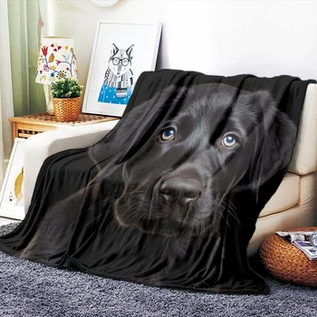 Мягкое удобное одеяло Black Dog, плед, теплое уютное зимнее постельное белье для дивана-кровати