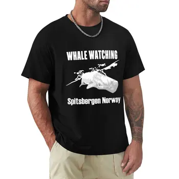 Наблюдение за китами, Шпицберген, Наблюдение за китами, Норвегия, футболка, одежда с аниме, быстросохнущая для мальчика, мужская одежда