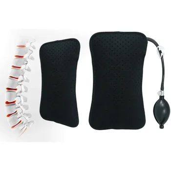 Надувная подушка для поддержки поясницы, портативные массажные подушки для коррекции положения шеи и плеч, ортопедический дизайн Для облегчения боли в спине