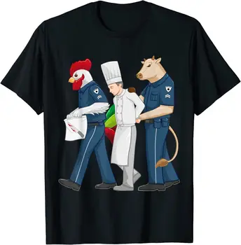 Новая лимитированная забавная футболка шеф-повара, обвиняемого в убийстве повара ресторана, кухонного работника