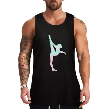 Новая майка силуэта гимнаста, рубашка для бодибилдинга, спортивная одежда для мужчин, мускулистый мужчина, мужская летняя одежда