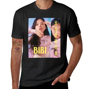 Новая футболка BIBI, однотонная футболка для мальчиков, рубашка с животным принтом, однотонные футболки для мужчин