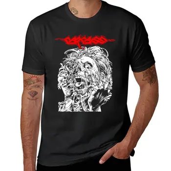 Новая футболка Carcass Gore Shriek Underground, милая одежда, одежда из аниме, футболка, короткая Эстетическая одежда, футболки для мужчин, хлопок