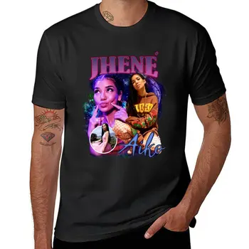 Новая футболка Jhene Aiko, винтажная футболка 90-х, аниме-забавная футболка, футболки оверсайз, мужские графические футболки, комплект