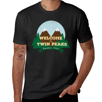 Новый The Lazy Way To Welcome First Day Of To Twin Peaks Подарки Для киноманов Футболка С коротким рукавом sublime футболка Мужская