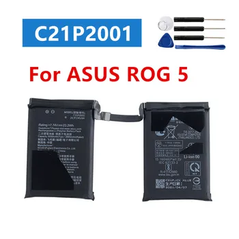 Оригинальный Аккумулятор C21P2001 6000 мАч Для ASUS ROG 5 Phone 5s Pro ZS673KS I005DA I005DB Высокого Качества + Бесплатные Инструменты