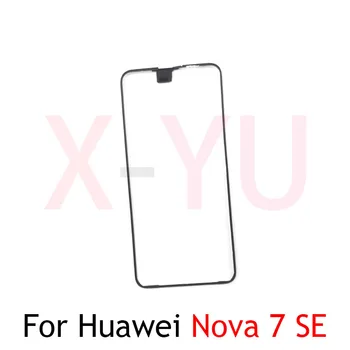 Передняя панель для Huawei Nova 7 SE 7SE Передняя панель Рамка Лицевая панель Корпус Запасные части