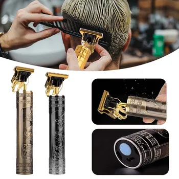 Перезаряжаемый триммер для волос, Беспроводные электрические машинки для стрижки волос, бритвы, USB-зарядка, машинка для стрижки волос, инструменты для укладки