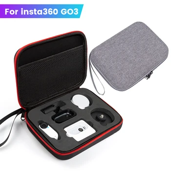 Портативная сумка для хранения экшн-камеры Insta 360 GO 3, сумка для переноски, защитный бокс, аксессуары для камеры Insta 360 go3.
