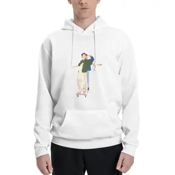 Пуловер с капюшоном Chandler and Joey Dog Ride, осенний мужской зимний свитер, новые возможности толстовок и кофт