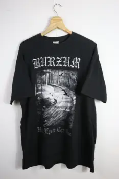 Редкая винтажная футболка Burzum '98 Hvis Lyset Tar Oss Размер (XL)