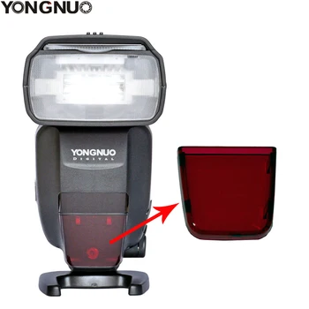 Ремонт крышки инфракрасной лампы YONGNUO Flash speedlite красное пластиковое стекло автофокусировки для лампы-вспышки YN600EX-RT YN600EX RT II