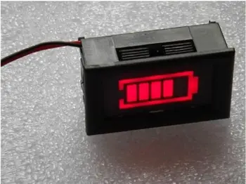 светодиодный тестер 12v с индикатором емкости кислотно-свинцовых аккумуляторов (мигает индикатор низкого заряда батареи)