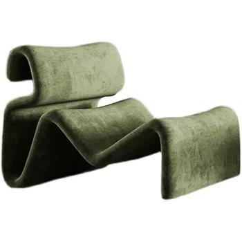 Современная минималистская гостиная, Повседневное кресло-диван для одного человека, Креативный дизайнер, Художественный Ленивый Итальянский Минималистский диван-кресло