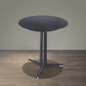 Современный простой креативный чайный столик для отдыха, стойка регистрации, небольшой круглый стол, офисная стойка регистрации, офис продаж, стол для переговоров