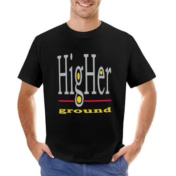 Футболка Higher ground, одежда kawaii, индивидуальные футболки с изображением животных для мальчиков, футболки оверсайз для мужчин