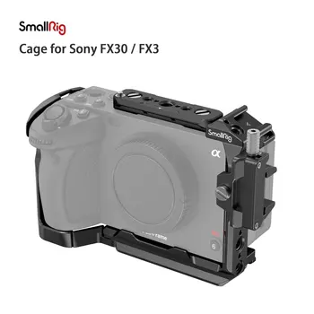 Чехол-Клетка для камеры SmallRig с Быстроразъемной Пластиной NATO Rail для Аксессуаров Sony FX30 FX3