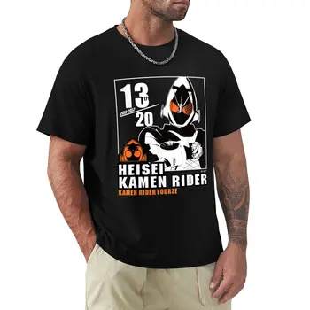 Юбилейная футболка Kamen Rider Fourze Heisei Rider, быстросохнущие мужские футболки для любителей спорта